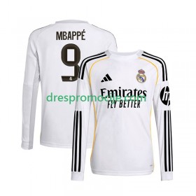 Real Madrid Kylian Mbappé 9 Dres Domaći 2025/2026 Dugim Rukavima